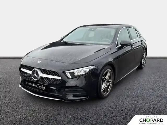Nachtschwarz unilack Occasion 2022 Mercedes A180 Berline | 23 990 € - Image 1/4