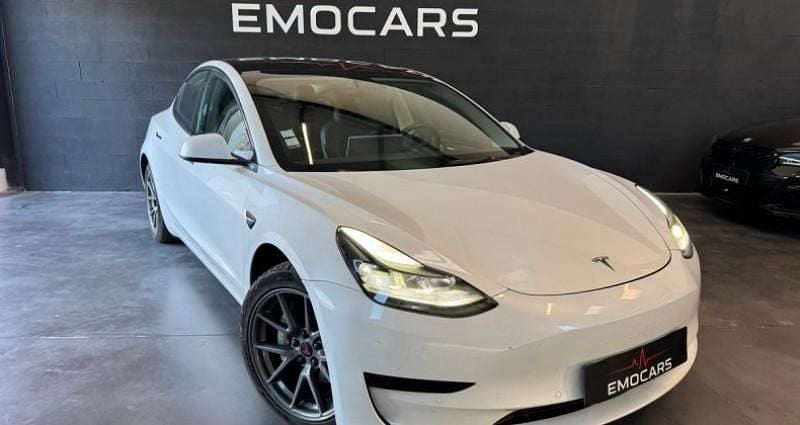 Blanc Utilisé 2021 Tesla Model 3 Standard Range Berline | 22 490 € (Bon prix) - Image 1/4