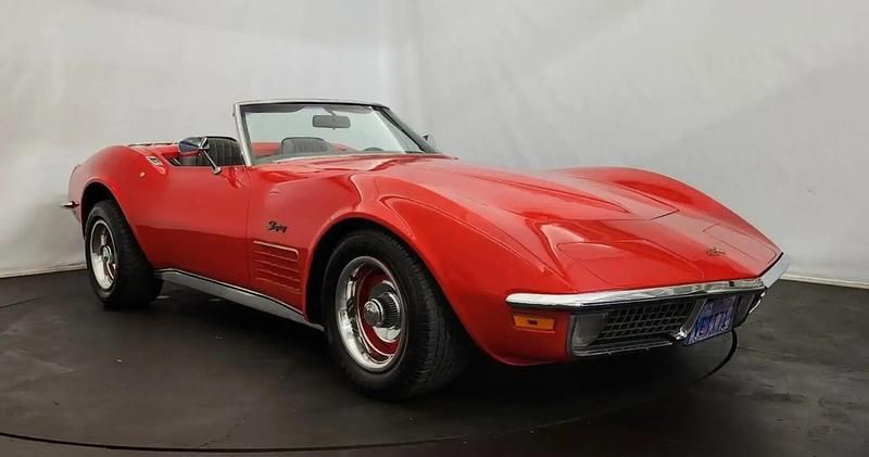 Occasion Chevrolet Corvette 1970 Rouge Cabriolet