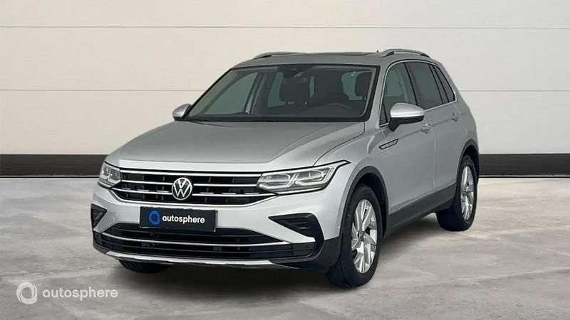 Gris Occasion 2022 VW Tiguan Elegance SUV | 33 999 € (Prix juste) - Image 1/4