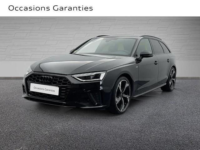 Noir mythe métallisé Utilisé 2024 Audi A4 S-Line Break | 43 976 € (Prix assez cher) - Image 1/4
