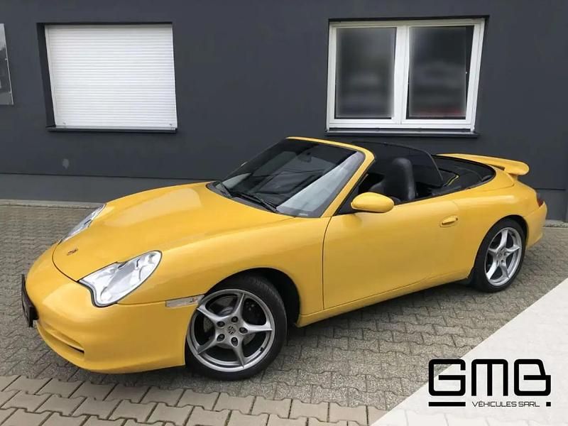 Jaune Occasion 2003 Porsche 911 Carrera Cabriolet Cabriolet | 39 900 € - Image 1/4