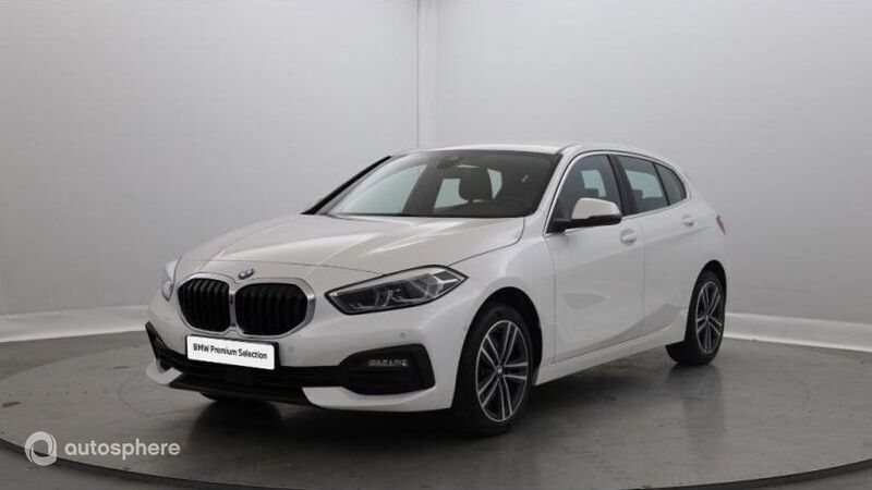 Blanc Utilisé 2022 BMW 116 Citadine | 20 499 € (Super prix) - Image 1/4