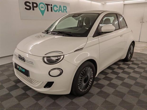 Blanc Utilisé 2022 Fiat 500e Citadine | 15 990 € (Prix juste) - Image 1/4
