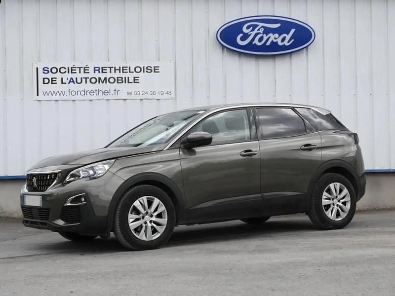 Gris Utilisé 2020 Peugeot 3008 Business-Line SUV | 17 290 € (Bon prix) - Image 1/4