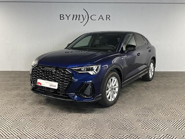 Bleu navarre métallisé Occasion 2025 Audi Q3 Sportback S-Line SUV | 40 232 € (Bon prix) - Image 1/4