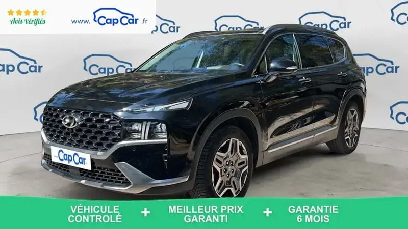 Noir Utilisé 2022 Hyundai Santa Fe SUV | 35 490 € (Bon prix) - Image 1/4