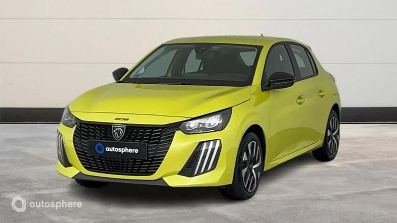 Jaune Utilisé 2024 Peugeot 208 Active Citadine | 19 499 € (Prix juste) - Image 1/4