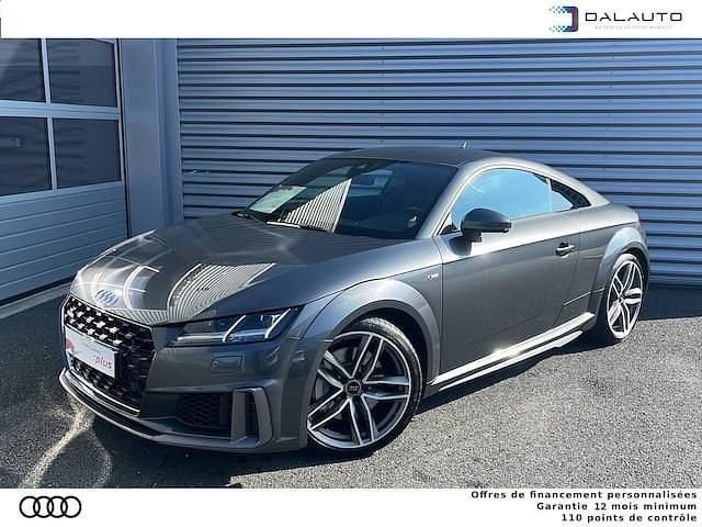 Gris daytona nacré Occasion 2019 Audi TT S-Line Coupé | 28 990 € (Prix juste) - Image 1/4