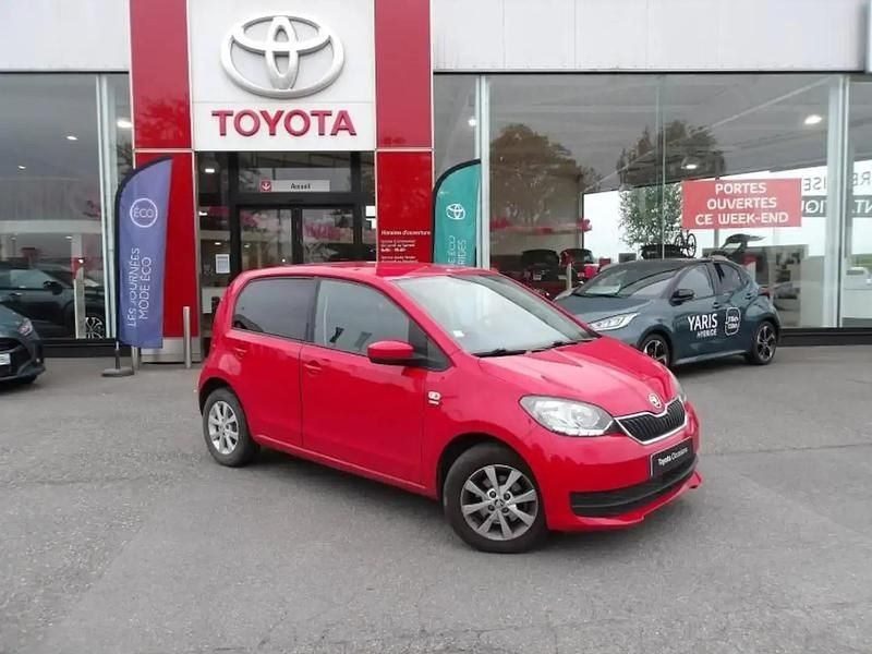 Rouge Utilisé 2019 Skoda Citigo Citadine | 9 990 € (Super prix) - Image 1/4