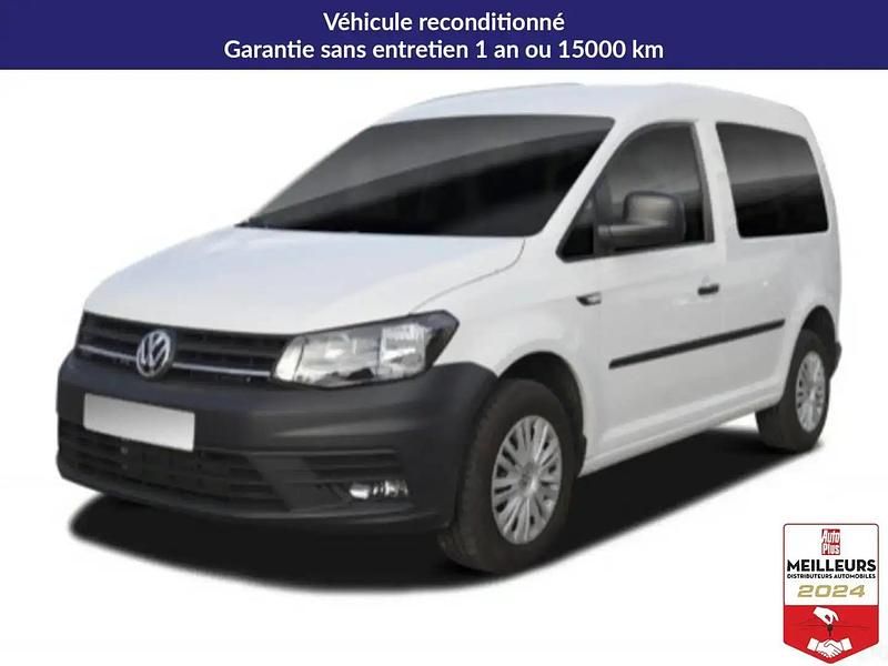 Blanc Occasion 2018 VW Caddy Monospace | 17 900 € (Prix juste) - Image 1/4
