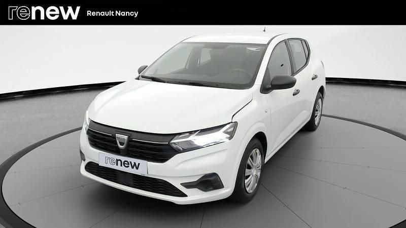 Blanc Utilisé 2022 Dacia Sandero Essentiel Citadine | 10 875 € (Super prix) - Image 1/4