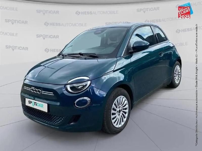 Vert Utilisé 2022 Fiat 500e Action Berline | 11 999 € (Bon prix) - Image 1/4