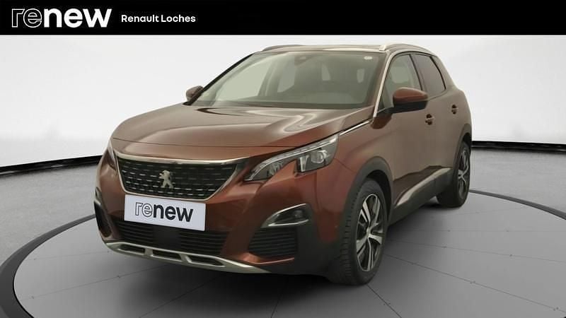 Marron Utilisé 2019 Peugeot 3008 Allure SUV | 18 490 € (Prix juste) - Image 1/4