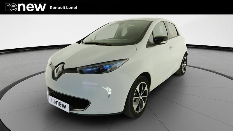 Blanc Utilisé 2019 Renault Zoe Intens Citadine | 7 690 € (Bon prix) - Image 1/4