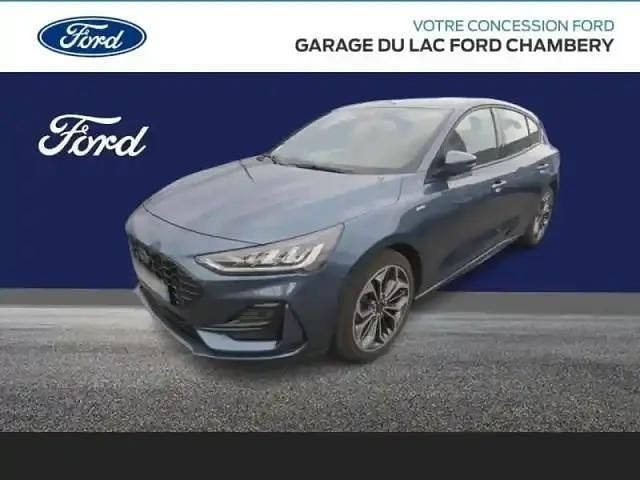 Bleu Occasion 2023 Ford Focus ST-Line Berline | 20 990 € (Prix juste) - Image 1/4