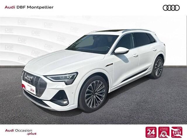 Blanc glacier métallisé Occasion 2023 Audi e-tron S-Line SUV | 40 880 € (Super prix) - Image 1/4