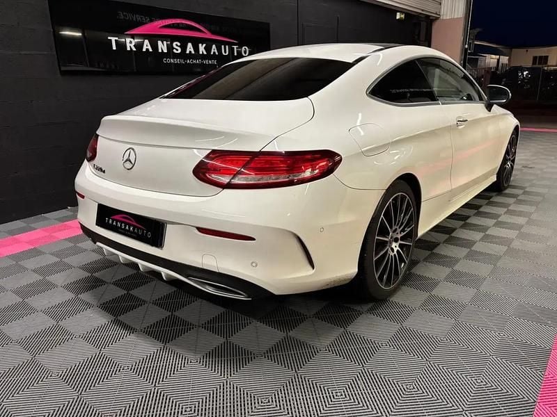Occasion Mercedes C220 Sportline 170 ch (125 kW) 2017 Blanc Coupé