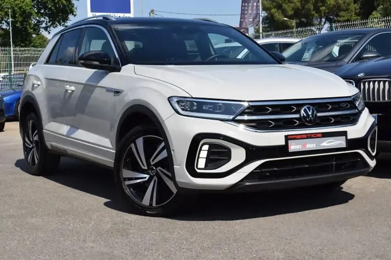 Blanc Utilisé 2022 VW T-Roc R-line SUV | 29 900 € (Prix juste) - Image 1/4