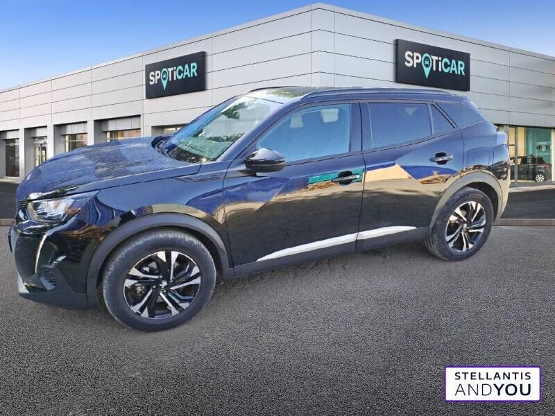 Noir Utilisé 2021 Peugeot e-2008 Allure SUV | 17 890 € (Prix juste) - Image 1/4