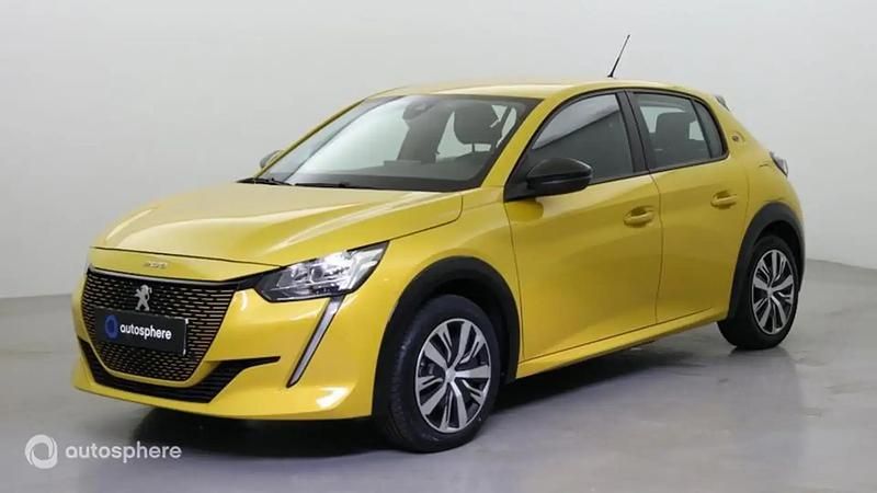 Blanc Utilisé 2023 Peugeot e-208 Active Citadine | 16 499 € (Prix juste) - Image 1/4