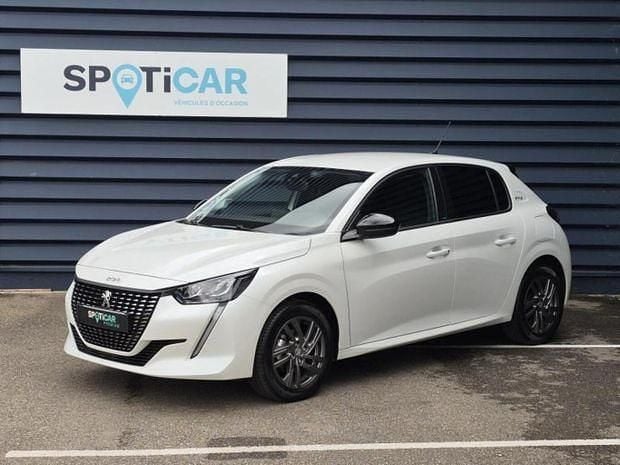 Blanc Utilisé 2022 Peugeot 208 Style Citadine | 11 690 € (Bon prix) - Image 1/4