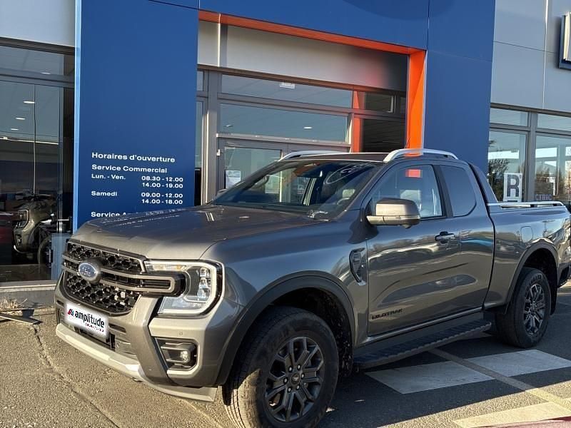 Gris carbone mã©tallisã©e Occasion 2025 Ford Ranger Wildtrack Pick-up | 51 999 € (Bon prix) - Image 1/4