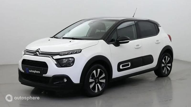 Blanc Utilisé 2023 Citroën C3 PureTech Citadine | 11 999 € (Bon prix) - Image 1/4