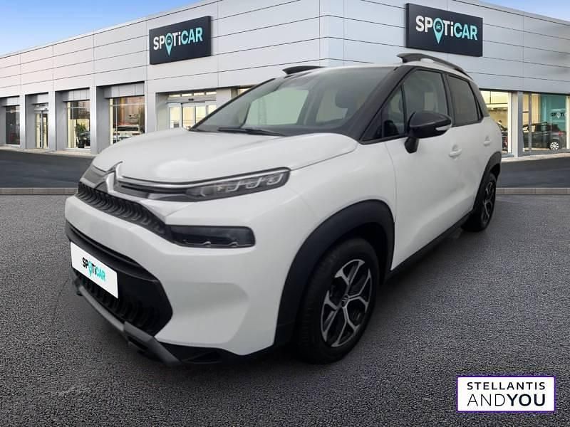 Blanc Utilisé 2024 Citroën C3 Aircross PureTech SUV | 21 090 € (Prix assez cher) - Image 1/4