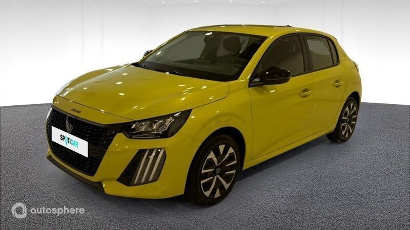 Jaune Nouvelle 2025 Peugeot 208 Style Citadine | 17 500 € (Bon prix) - Image 1/4
