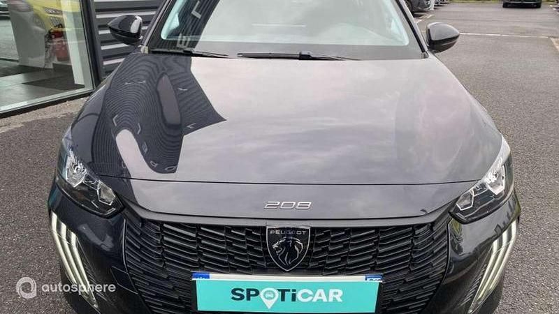 Nouvelle Peugeot 208 Allure 102 ch (75 kW) 2025 Noir Citadine