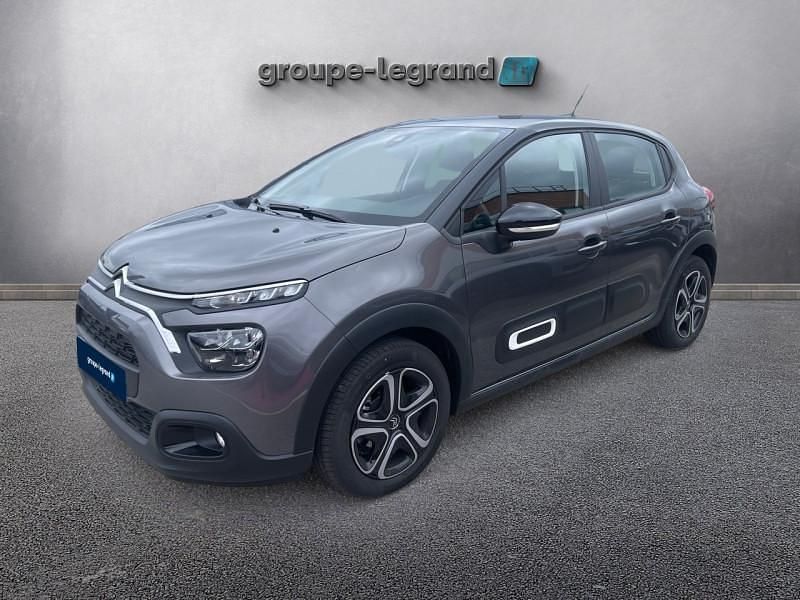 Gris Utilisé 2024 Citroën C3 PureTech Citadine | 12 990 € (Bon prix) - Image 1/4