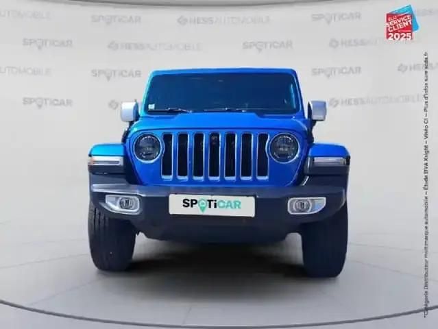 Occasion Jeep Wrangler Unlimited Overland 2023 Hydro blue SUV