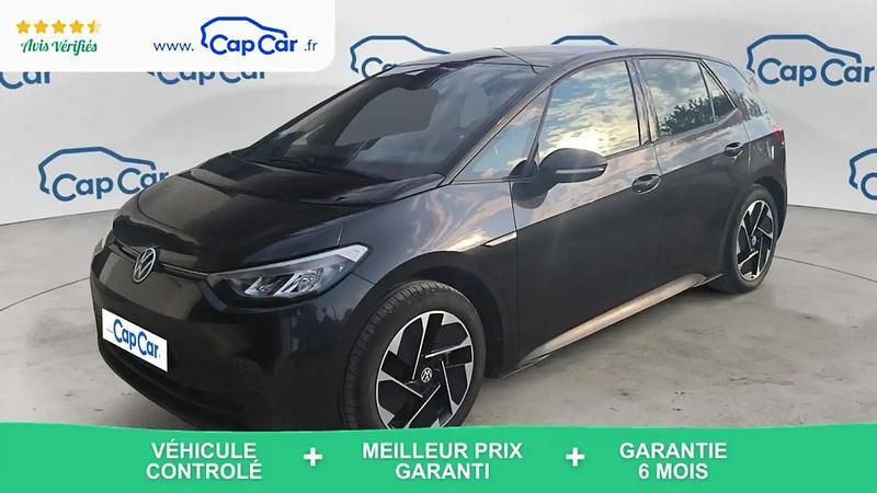 Noir Utilisé 2021 VW ID.3 Pure Citadine | 17 490 € - Image 1/4
