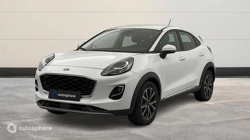 Blanc Utilisé 2022 Ford Puma Gen-E Titanium SUV | 14 799 € (Bon prix) - Image 1/4