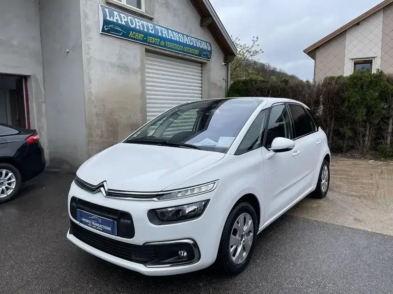 Blanc Utilisé 2018 Citroën C4 SpaceTourer Business Class Monospace | 11 990 € (Bon prix) - Image 1/4