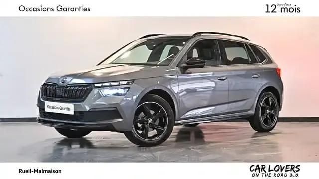 Gris Occasion 2022 Skoda Kamiq SUV | 21 990 € (Prix juste) - Image 1/4