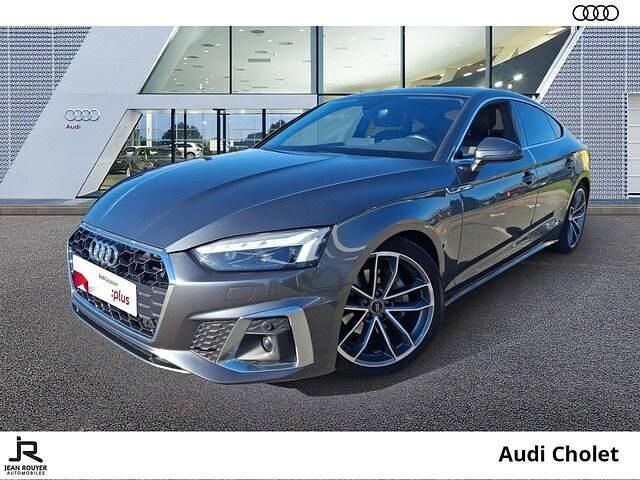 Gris daytona nacré Utilisé 2022 Audi A5 Sportback S-Line | 31 990 € (Bon prix) - Image 1/4