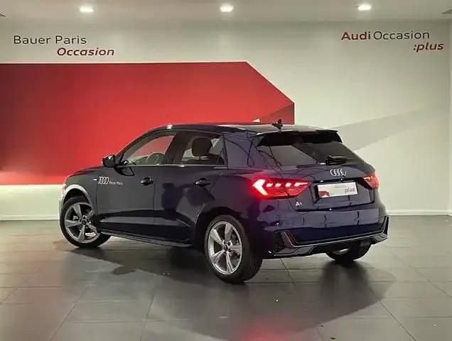 Occasion Audi A1 Sportback S-Line 116 ch (85 kW) 2025 Bleu navarre métallisé Citadine
