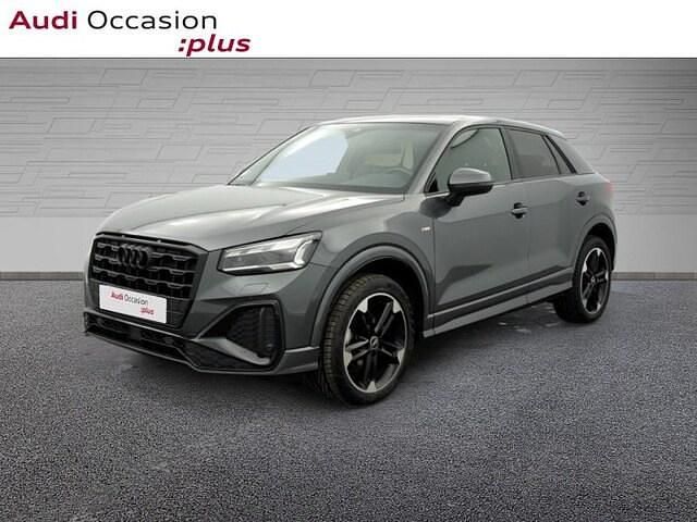 Gris daytona nacré Utilisé 2022 Audi Q2 S-line plus SUV | 30 900 € (Prix juste) - Image 1/4