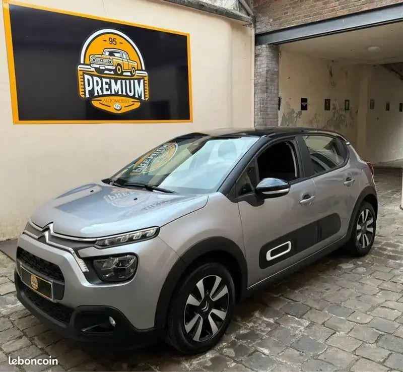 Gris Utilisé 2021 Citroën C3 Shine Citadine | 8 990 € (Prix juste) - Image 1/4
