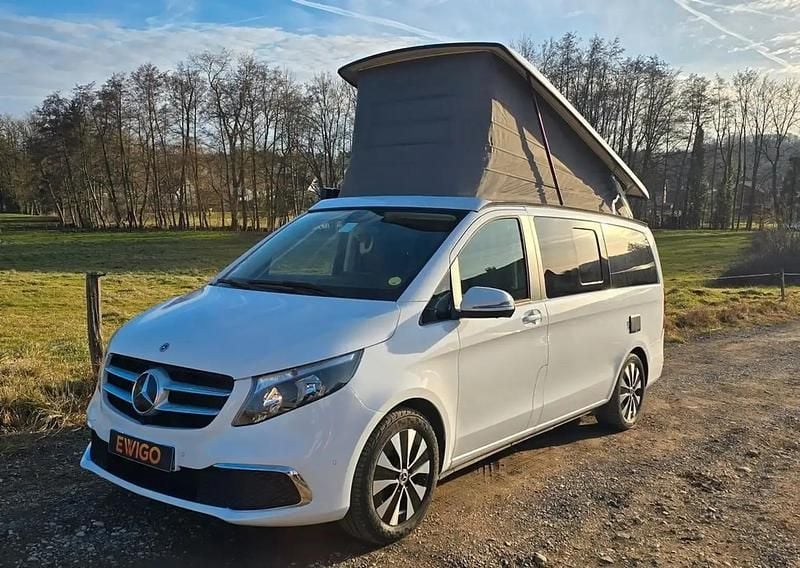 Blanc Occasion 2024 Mercedes V220 Marco Polo Monospace | 59 990 € - Image 1/4