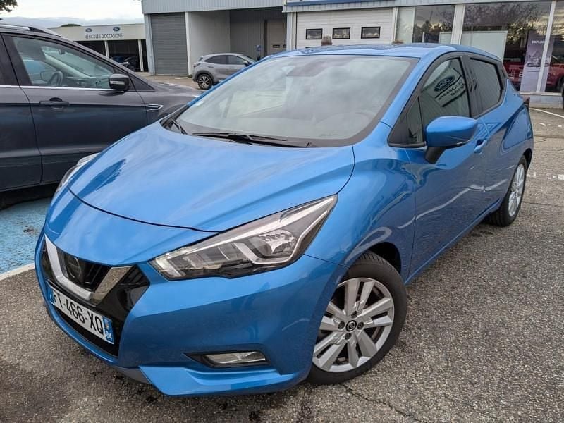 Bleu electrique Occasion 2020 Nissan Micra N-Connecta Berline | 11 990 € (Bon prix) - Image 1/4