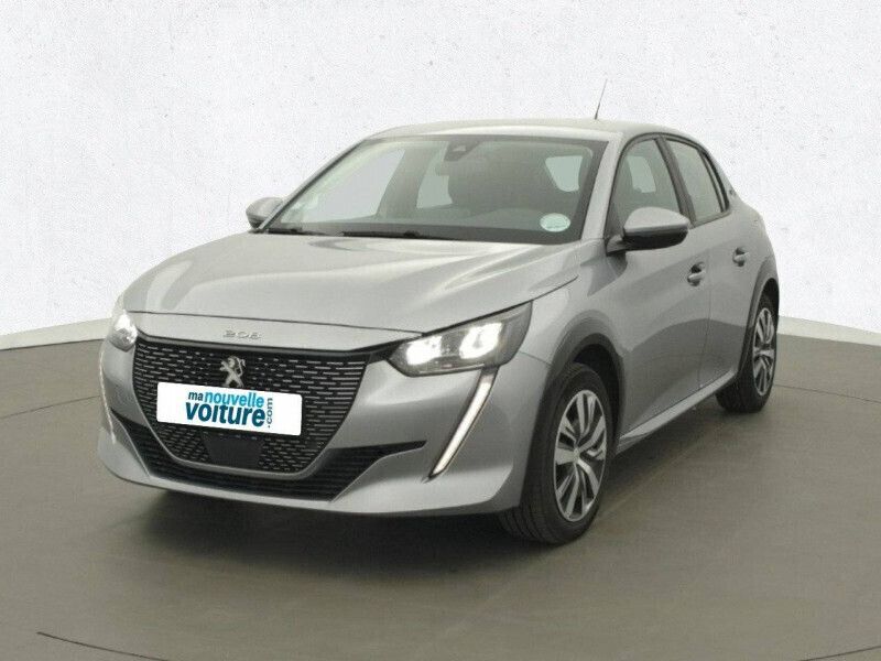 Gris Utilisé 2020 Peugeot e-208 Active Citadine | 14 590 € (Prix assez cher) - Image 1/4