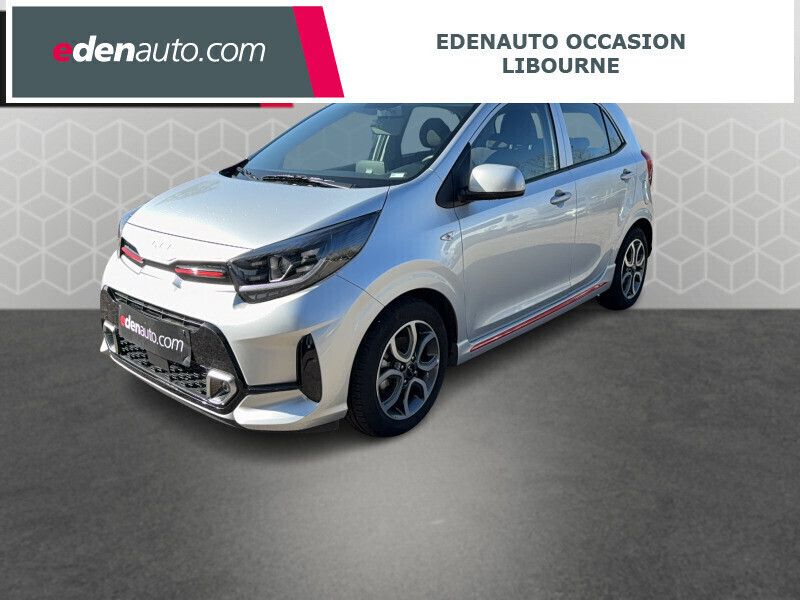 Gris Utilisé 2024 Kia Picanto GT-Line Citadine | 13 990 € (Prix juste) - Image 1/4