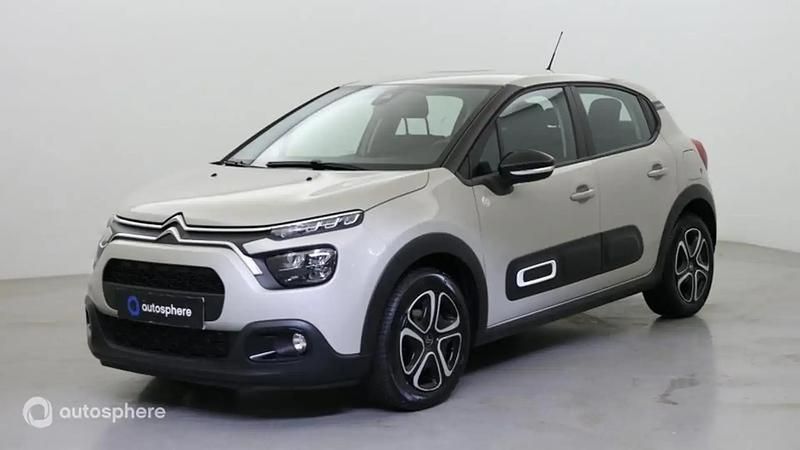 Jaune Utilisé 2023 Citroën C3 PureTech Citadine | 10 999 € (Bon prix) - Image 1/4