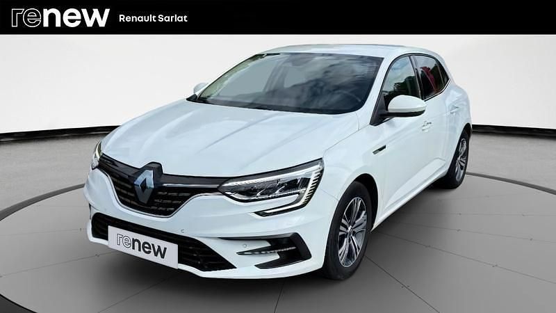 Blanc Utilisé 2022 Renault Mégane IV Intens Berline | 17 490 € (Prix juste) - Image 1/4