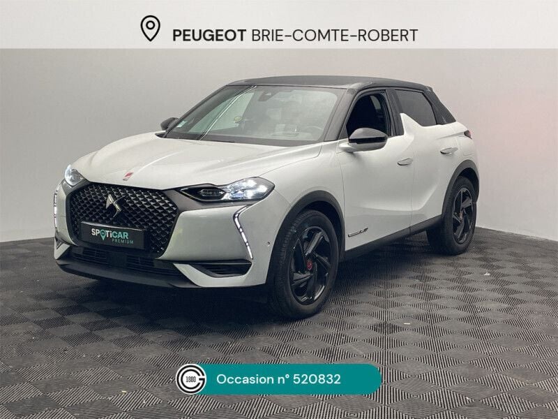 Blanc Utilisé 2021 DS Automobiles DS3 Crossback Performance Line Plus SUV | 16 980 € (Bon prix) - Image 1/4