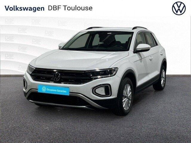 Blanc Utilisé 2022 VW T-Roc Life SUV | 21 388 € (Prix juste) - Image 1/4