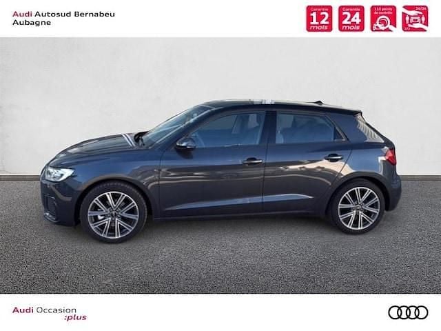 Occasion Audi A1 Sportback Design 116 ch (85 kW) 2025 Gris manhattan métallisé noir mythe métallisé Citadine